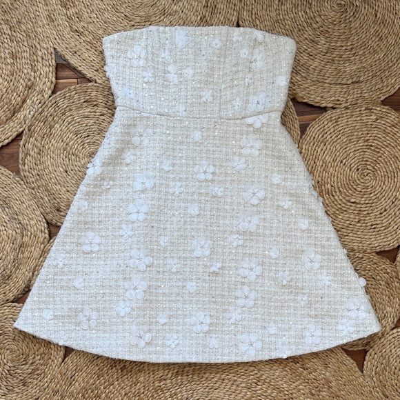 Anthropologie Dresses & Skirts - Anthropologie Strapless Floral Dress